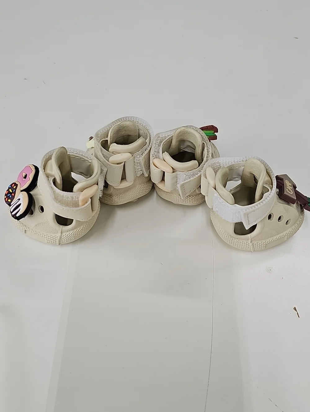 Dog Shoes, Non-Slip Waterproof Sandals for Hot Pavement, Breathable Perforated